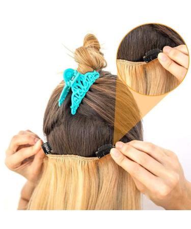 Buy Jeffrey Wig Clips - Metal U-Shape Combs with Soft Rubber for Hair Extensions - 50 Pieces (Black) - International Shipping Available - Buy Online on GoSupps.com