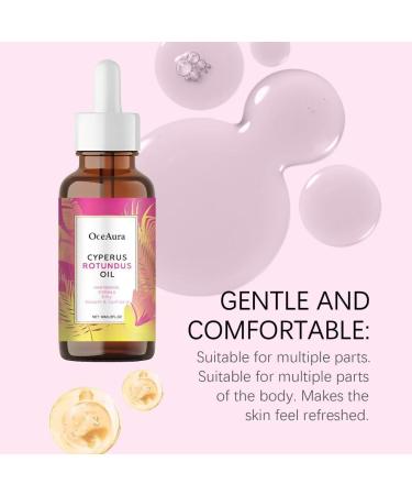 OUSHANG Cyperus Rotundus Oil - 60ml Natural Cyperus Rotundus Oil For Hair Removal Moisturizing & Soothing Cyperus For Reducing Body Hair Growth Hair Removal Ideal for All Skin Types - Buy Online on GoSupps.com