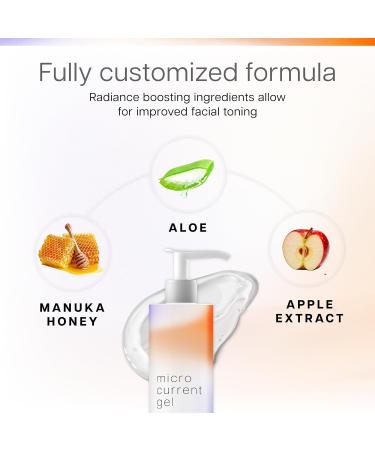 Maplefield Microcurrent Gel 8 oz - Leave-On Facial Conductive Gel for Skin Rejuvenation - Hydrates & Nourishes - Compatible with Most Toning Devices - Made in USA - Buy Online on GoSupps.com