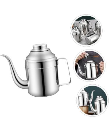 Alipis Oil Can Oil Pourer Bacon Container Household Vinegar Bottle Kitchen Stainless Oil Cruet Olive Oil Decanter Vinegar Dispenser Kitchen Supplies Stainless Steel Leakproof - Buy Online on GoSupps.com