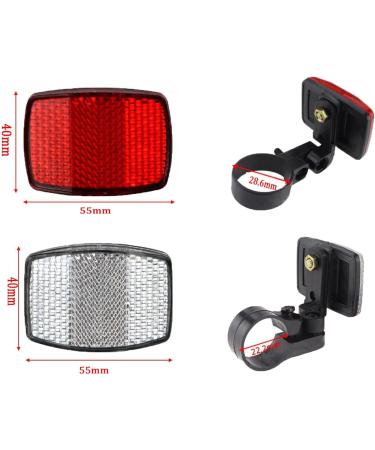 Guidre Reflector Bike with Accessories | Front & Rear Bicycle Reflectors Bell & More - Buy Online on GoSupps.com