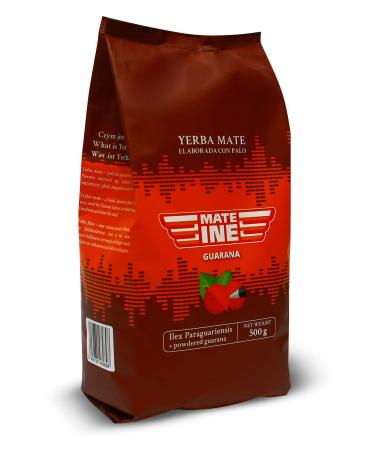 Mateine Mate Tea Yerba Mate with Guarana Neutral 500 g