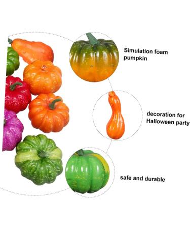 Ciieeo 1 Set 11pcs set utensils cupboard big pumpkin pumpkin vegetable props Accessories Foam halloween Model halloween pumpkins decor home decor foam pumpkins decorate - Buy Online on GoSupps.com