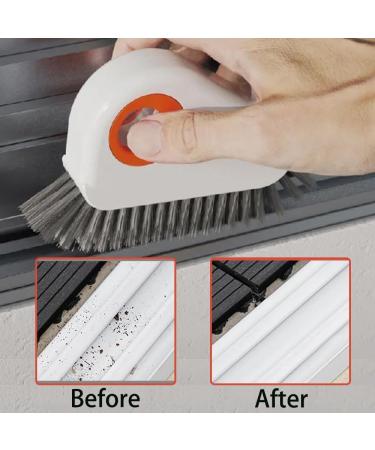 2 in 1 Groove Cleaning Brush Window Track Cleaning Tools New Window Track Deck Groove Cleaning Brush Hard Bristle Crevice Cleaning Brush for Sliding Door Track Window Sill (3pcs*b) - Buy Online on GoSupps.com