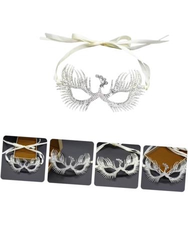 Beaupretty Masquerade Mask Halloween Masquerade The Eye Venetian for Women Rhinestone for Women Masquerade Mardi Gras for Women Carnival Make up Headgear Halloween Mask - Buy Online on GoSupps.com