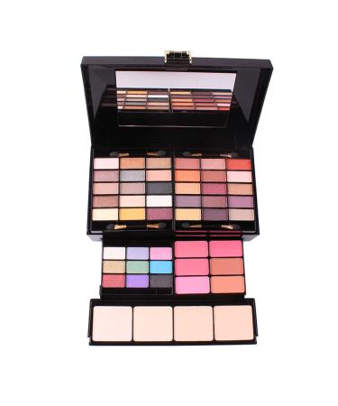 All-in-One Makeup Gift Set for Women | Complete Makeup Kit with Bag Concealer Lipstick Blush Foundation & Eyeshadow - Perfect International Gift - Buy Online on GoSupps.com