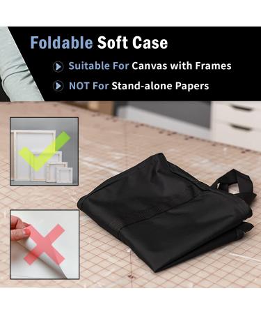 Sleekspace 24x36 Inch Art Portfolio Case | Soft Professional Storage Bag with Multi Handles for Artwork, Presentation Book, and TV Transport - Buy Online on GoSupps.com