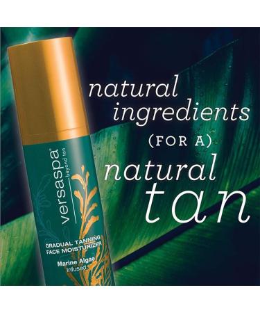 Versa Spa Gradual Tanning Face Moisturizer - Streak-Free Natural Glow - 2 fl.oz - Buy Online on GoSupps.com