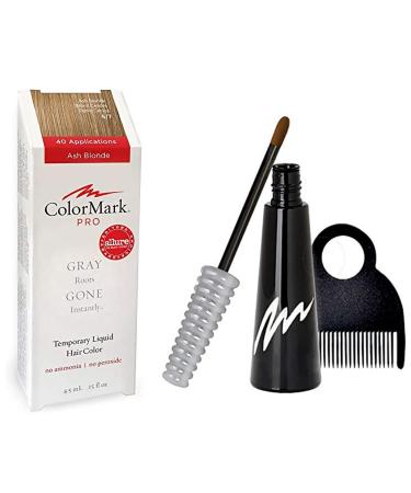 CLOSE OUT SALE ColorMark PRO Ash Blonde Liquid Gray Root Touch Up Wand Applicator Real Hair Color