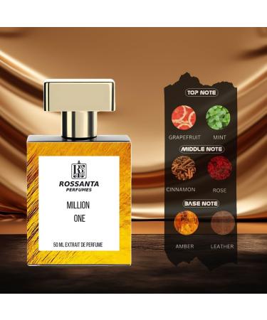 JP ROSS-ANTA Perfume for Men Long Lasting Date Night Fragrance Spray Gift for Brother Gift for Friends (MILLION ONE) - Buy Online on GoSupps.com