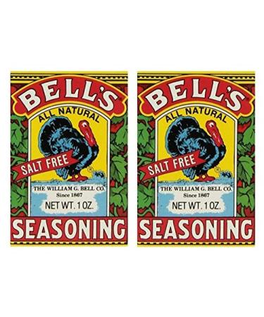 Bells All Natural Seasoning - 1 oz (Pack of 2) 1 Ounce (Pack of 2)