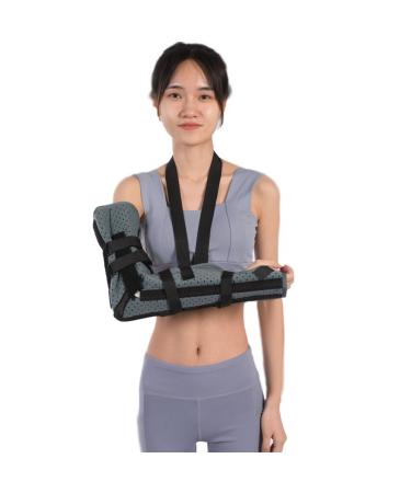 SFKLYU Shoulder Immobilizer Sling Post Shoulder Arm Brace Arm Sling Rotator Cuff Support Brace for Fractures Post Surgery Recovery Tendonitis Bursitis S Small