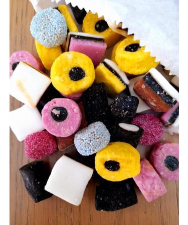 Bonds Liquorice Allsorts Bags | Delicious Treats | Coconut & Jelly Sweets | Old School Favourite | 130g | (Pack of 6) - Buy Online on GoSupps.com