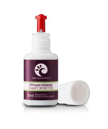Wimpanista Eyelash Glue SENSITIVE - 10ml for Eyelash Extensions | Fast-Drying Black 3-4 Sec Dry Time - Buy Online on GoSupps.com