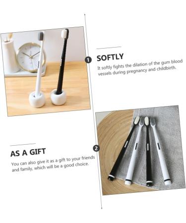 Iwowhero 4-Piece Maternity Toothbrush Set - Soft Bristle Hand Toothbrushes for Family & Denture Care - Buy Online on GoSupps.com