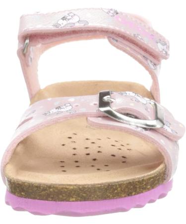 Geox Baby Girl's B Sandal Chalki 3.5 UK - Light Pink Fuchsia | Shop Now - Buy Online on GoSupps.com