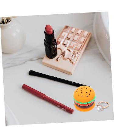RORPOIR Silicone Box Moisturizer Dispenser Jewelry Container Eye Cream Jar Makeup Sample Container Mini Hamburger Jars Tiny Travel Jars with Lid Small Container Cosmetic Jars - Buy Online on GoSupps.com