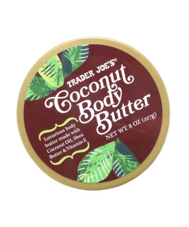 Trader Joe's Coconut Body Butter - 2 Pack | Rich, Moisturizing Skincare Essential - Buy Online on GoSupps.com