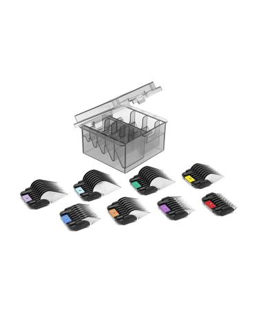 Shernbao Professional Stainless Steel Clip Guide Comb Set for A5 Style Detachable Blade Clippers - Fits #10/15/30 - Ideal for Pets and Horses - Buy Online on GoSupps.com