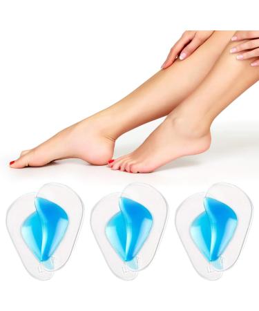 Gel Arch Support Shoe Insoles: Relieve Flat Feet, Plantar Fasciitis & Back Pain. Discreet Adhesive Sticker - 3 Pairs - Buy Online on GoSupps.com
