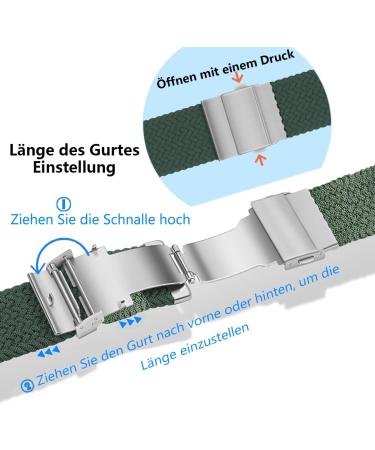 HORKENT German-Speaking Clock for Visually Impaired & Seniors - Large Digits Nylon Beige - Buy Online on GoSupps.com