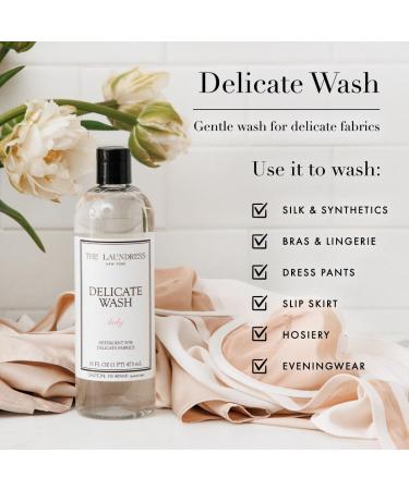 The Laundress Delicate Wash - Double Concentrated Lady Scent | Premium Lingerie & Silk Detergent (16 Fl Oz) - International Shipping Available - Buy Online on GoSupps.com