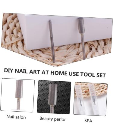 Healeved 1pc Tungsten Steel Grinding Head Steel Manicure Drill Bits Nail Bits for Nail Drill Nail Polishing Heads Pedicure Tools Electric Manicure Head Manicure Grinding Head Alloy 4x0.5cm Silver - Buy Online on GoSupps.com