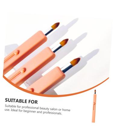 Buy MAGICLULU Retractable Lip Brush - Portable Lip & Eye Makeup Tool for Travel | Perfect for Gloss Lipstick and Eyeshadow - Buy Online on GoSupps.com