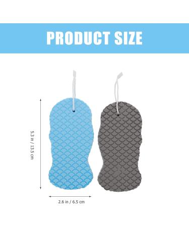 Beaupretty 2pcs Bath Sponge Pouf - Exfoliating Body Scrubber & Travel Shower Gloves | Spa Towel & Cleaning Brush for Luxurious Skin Care - Buy Online on GoSupps.com