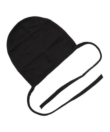 Tracheostomy cover breathable cotton-neck-stoma protection cover black dust-density neck cover for walking works