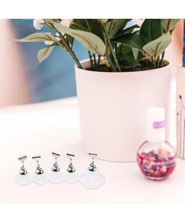 TOVINANNA Acrylic Nail Display Stand Magnet Nail Practice Holder Magnetic Nail Practice Stand Fingernail Diy Nail Stand for False Nail Manicure Tool Salon - Buy Online on GoSupps.com