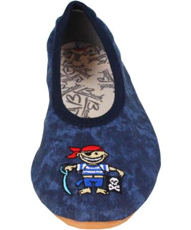 Beck Boys Pirate Gymnastics Shoes - Blue - Size 26 EU | International Shipping Available - Buy Online on GoSupps.com