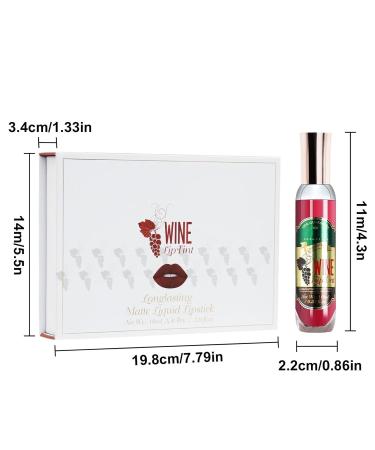 Shop 6 Liquid Lipstick Makeup Set - Long Wear Moisturizing Matte & Gloss - Ideal Gift for Girls & Women - Buy Online on GoSupps.com