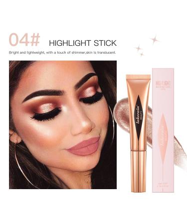 Cream Contour Beauty Wand | Highlighter Blush & Bronzer - Silky Liquid Makeup Stick (Color 04) - 1 Piece - Buy Online on GoSupps.com