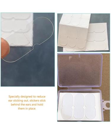 Transparent Silicone Ear Correctors - 60pcs for Adults | Ear Lobe Support Tape for Aesthetic Decals | Clean Ears Cosmetic Solution - Buy Online on GoSupps.com