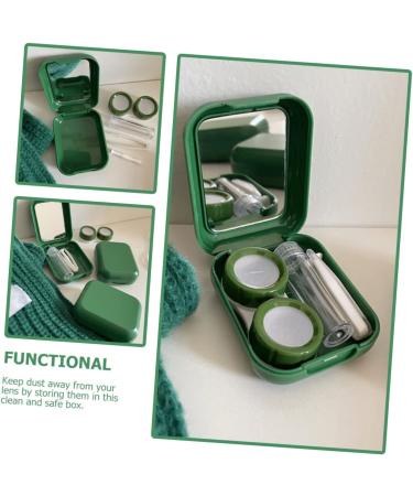 PLAFOPE Mirror Foil Case - Green Frosted Small Plastic Container for International Shipping - Buy Online on GoSupps.com