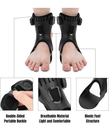 Yinhing Drop Foot Brace - Ankle Foot Orthosis for Men & Women | Support for Achilles Tendon - XL Left Foot - Buy Online on GoSupps.com