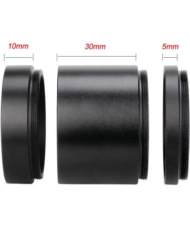 SVBONY SV129 T2 Extension Tube Kit - 5mm 10mm 30mm Length, M42x0.75 on Both Sides - Buy Online on GoSupps.com