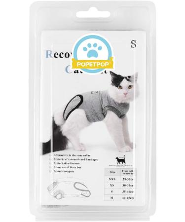 PopetPop Katzenbody f r Katzen und Hunde Bequeme Anti-L sch-Bekleidung aus Baumwolle nach der Entw hnung f r Bauchwunden & Hauterkrankungen - Buy Online on GoSupps.com