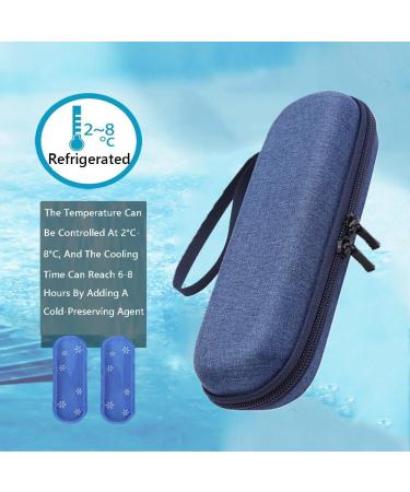 Medical Cooler Bag Cooler Travel Case Medication Insulated Cool Organizer with Glucose Meter and Diabetic Supplies - Buy Online on GoSupps.com