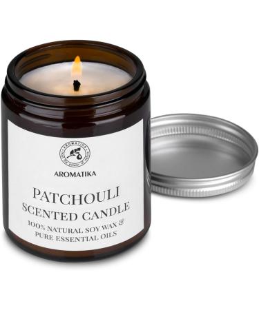 Fragrance Candle Patchouli 150g - 100% Pure Essential Oil - Aromatherapy Soy Wax Candle in Glass - Perfect Christmas & Birthday Gift - Buy Online on GoSupps.com