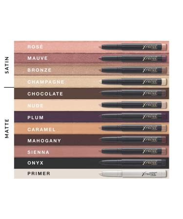 Xtreme Lashes Glideshadow - Long Lasting Cream to Powder Eyeshadow Stick - Onyx - Buy Online on GoSupps.com