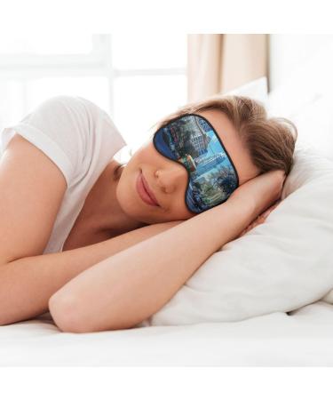 Austin Texas Ultra-Soft Light-Blocking Eye Mask | Optimal Comfort for Restful Sleep International Shipping Available - Buy Online on GoSupps.com