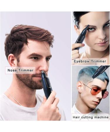 ONEDONE Nose Hair Trimmer - 3 in 1 USB Rechargeable Ear & Nose Trimmer for Men | Perfect Father s Day Gift | Painless Dual-Edge Blades - Buy Online on GoSupps.com