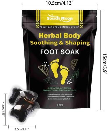 Herbal Soothing Foot Soak Herbal Detox Cleansing Foot Soak Beads Herbal Body Soothing and Shaping Foot Soak Foot Soak for Foot Spa Herbal Foot Cleansing Soak Beads for Men Women (10PCS) - Buy Online on GoSupps.com