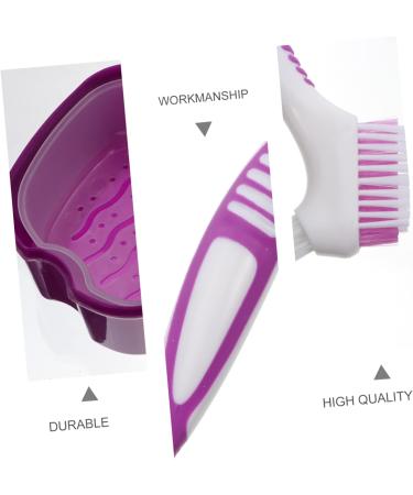 Buy Lurrose 10-Piece False Toothbrushes Storage Box - Ideal Oral Care Container for Prosthesis Baths | International Shipping Available - Buy Online on GoSupps.com