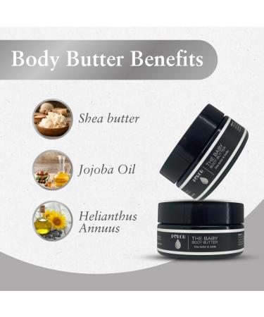 Purermama Baby Body Butter | Moisturizes & Soothes Dry Skin | Fragrance-Free Preservative-Free Glow Butter | Anti-Microbial Formula | Skin Healing Properties | 100% Natural - 207g - Buy Online on GoSupps.com