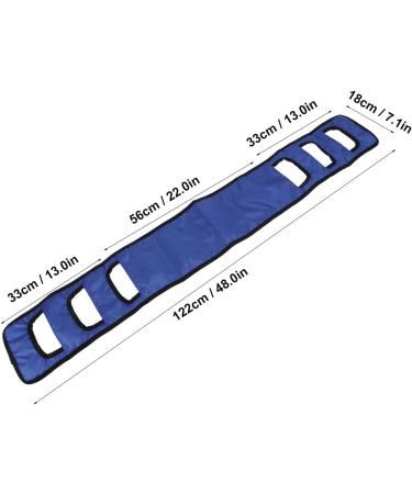 Leftwei Padded Transfer Loop Gurt - Breathable Patient Lift Strap | Mobility Aids for Disabled & Seniors (Blue) - Buy Online on GoSupps.com
