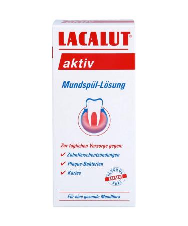 Lacalut active mouthwash solution 300 ml
