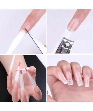 100pcs Purple Nail Extension Glass Fiber - DIY Manicure Accessories for Salon & Home Use - Buy Online on GoSupps.com